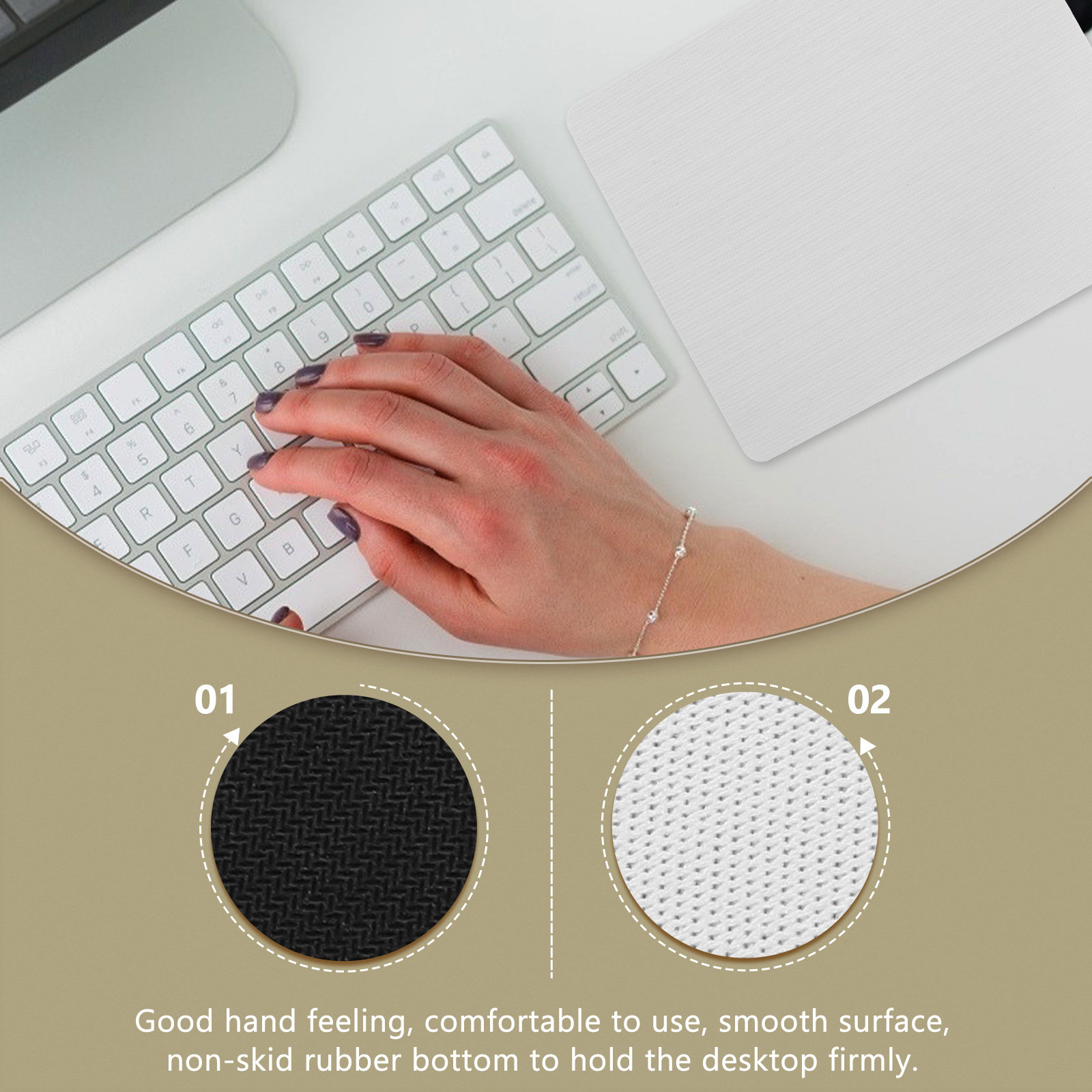 Mouse Pad Blank Sublimation - 5 sztuk – podkładki pod mysz
