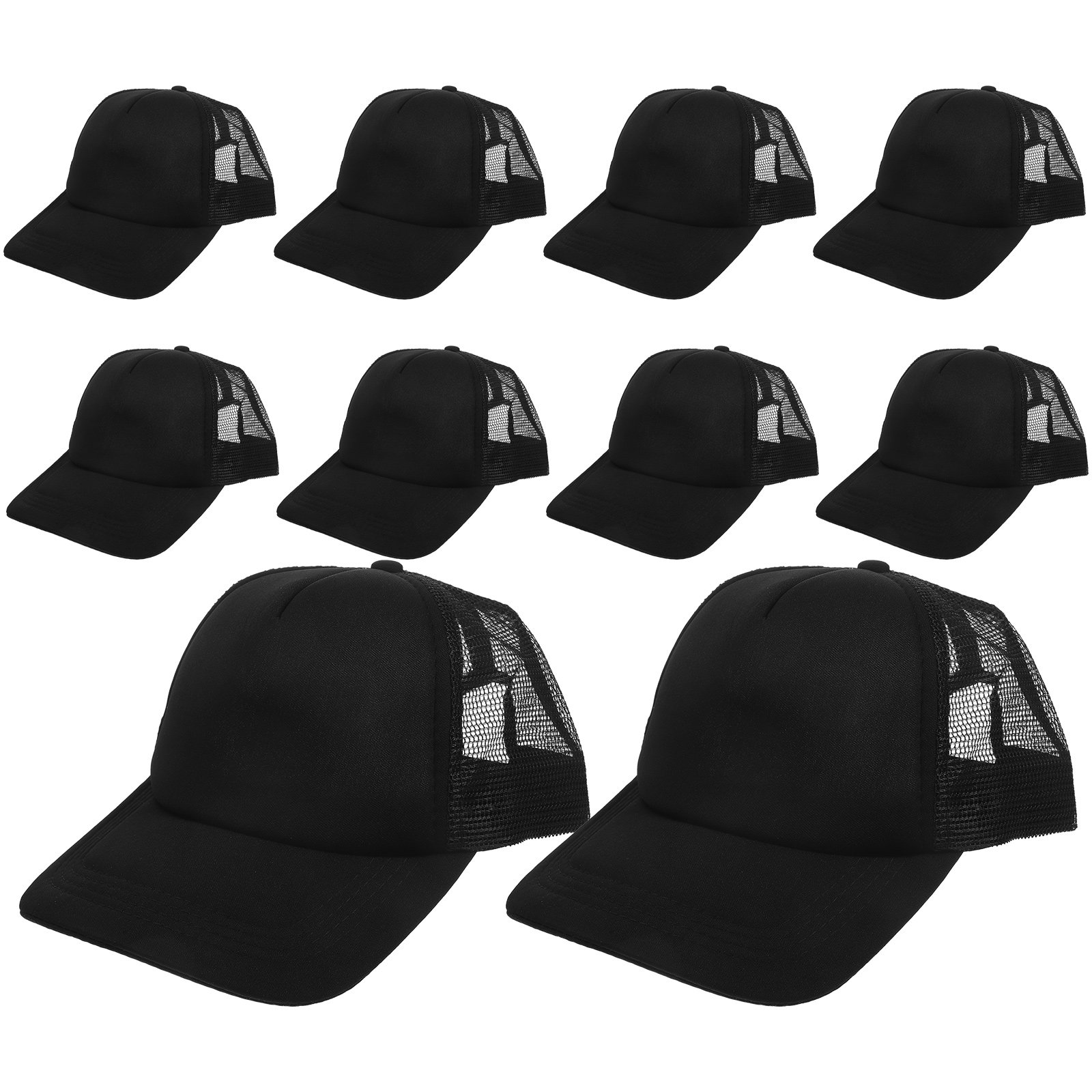 Hat Sublimation Blank - 10 sztuk pustych czapek z siateczką,