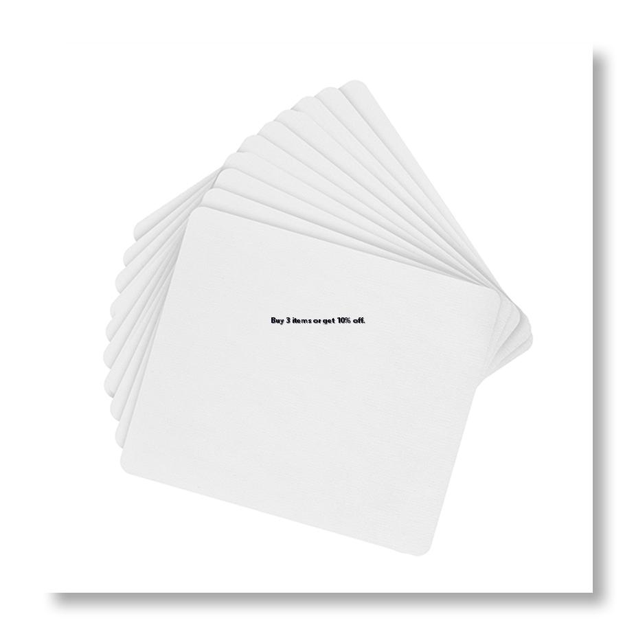 Mouse Pad Blank Sublimation - ✼ 10 sztuk pustych podkładek pod