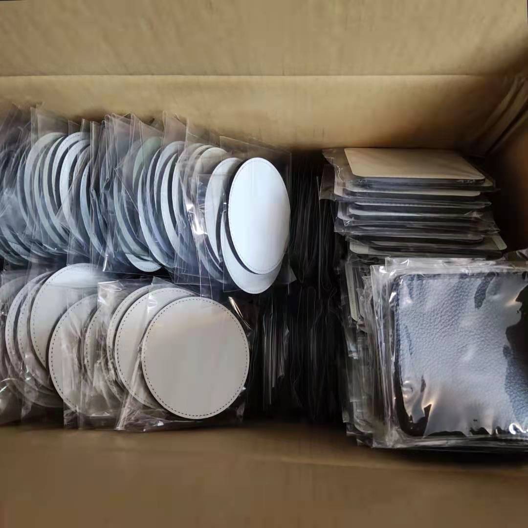 Coaster Sublimation Blank - 50 szt./partia 10*10cm Nowe Puste Podkładki