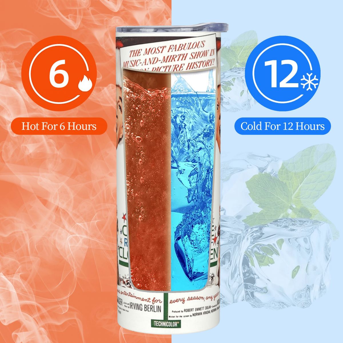 White Christmas - Bing Crosby, – Tumbler 20Oz White recenzja i cena