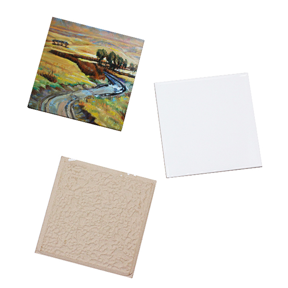 20 sztuk pustych białych kwadr – Ceramic Tile Blank recenzja i cena
