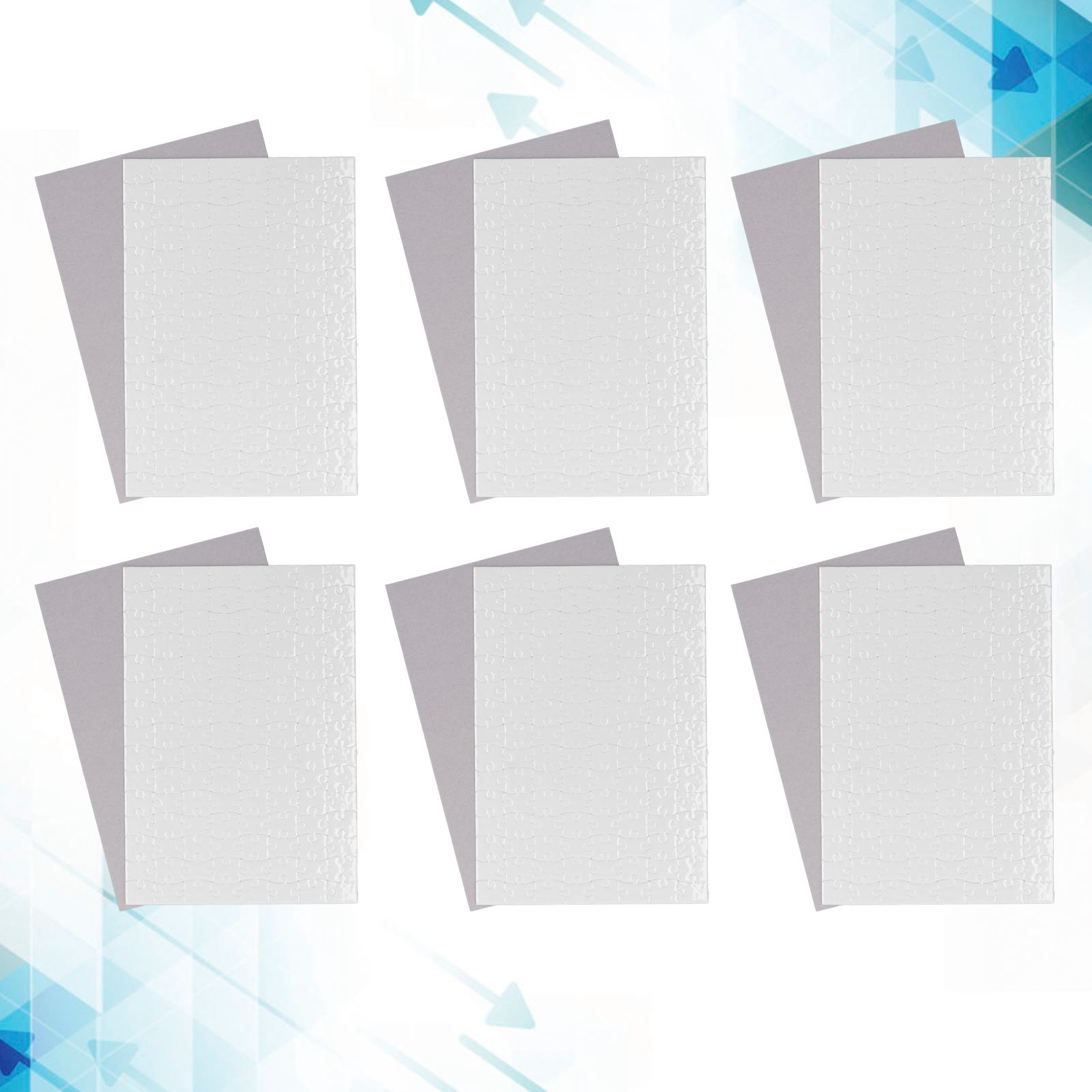 Zestaw do drukowania puzzli, 1 – Puzzle Blank White recenzja i cena
