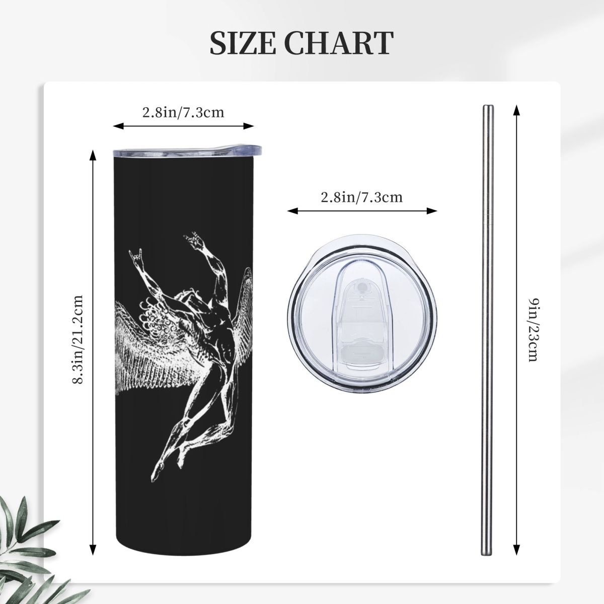 Icarus – kubek termiczny ze sł – Tumbler 20Oz White recenzja i cena